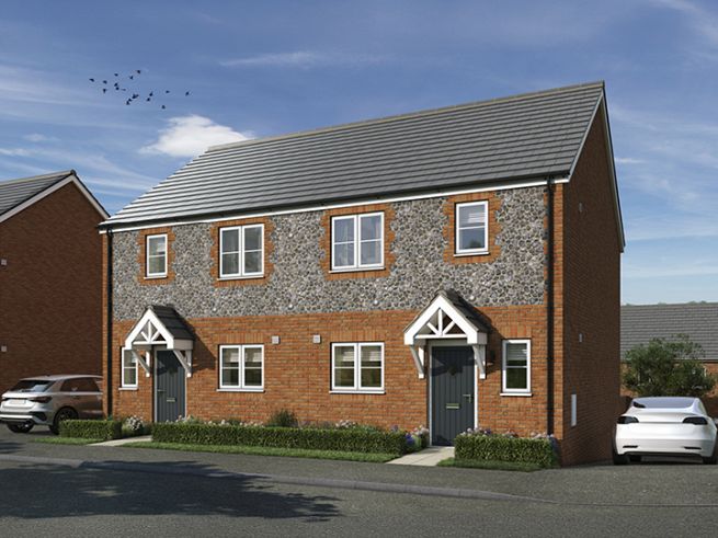 3 bedroom houses - artist's impression subject to change